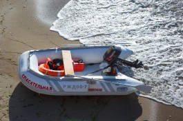 Возле посёлка Куликово женщину унесло в море на надувном матрасе
