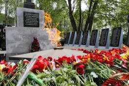 В Калининградской области зажгли два новых Вечных огня (фото)