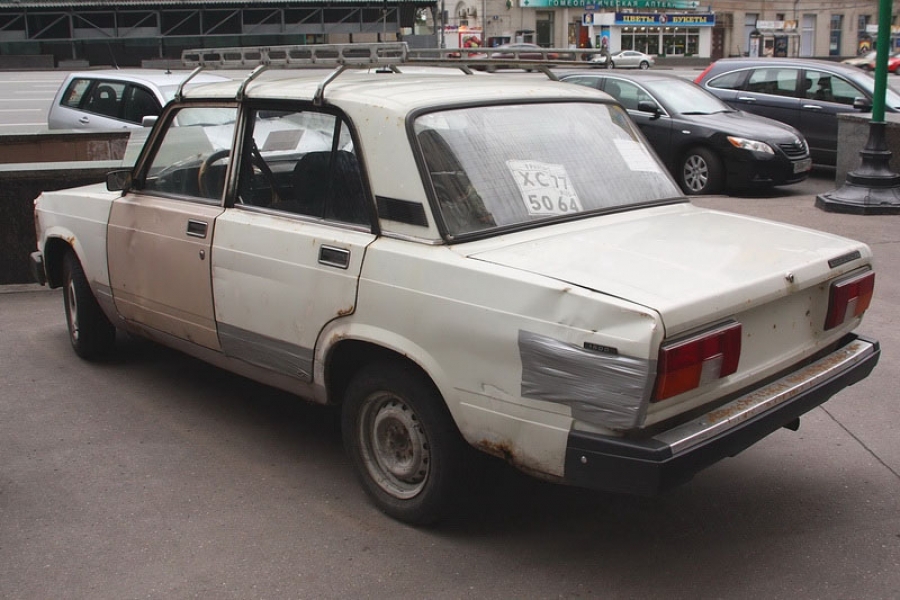 Средний возраст автомобилей в Калининградской области превышает 19 лет