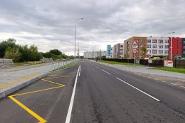 В Калининграде открыли движение по улице Благовещенской (фото)