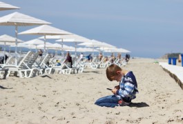 Пляж в Янтарном в третий раз подтвердил награду «Голубой флаг»