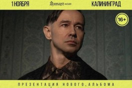 Дельфин 1 ноября представит новую концертную программу в «Янтарь-холле»