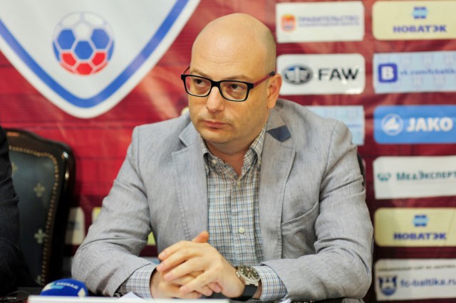 Гендиректор «Балтики» прокомментировал ситуацию с задержкой зарплаты футболистам
