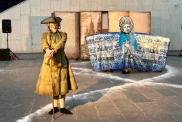 «Философ среди нас»: в Светлогорске прошла премьера уличного спектакля к юбилею Канта 