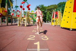На стадионе «Балтика» в Калининграде появился инклюзивный парк для детей (фото)
