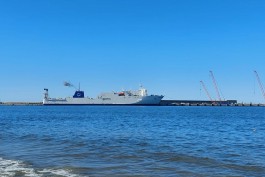 Паром «Антей» приостановил перевозки в Калининградскую область