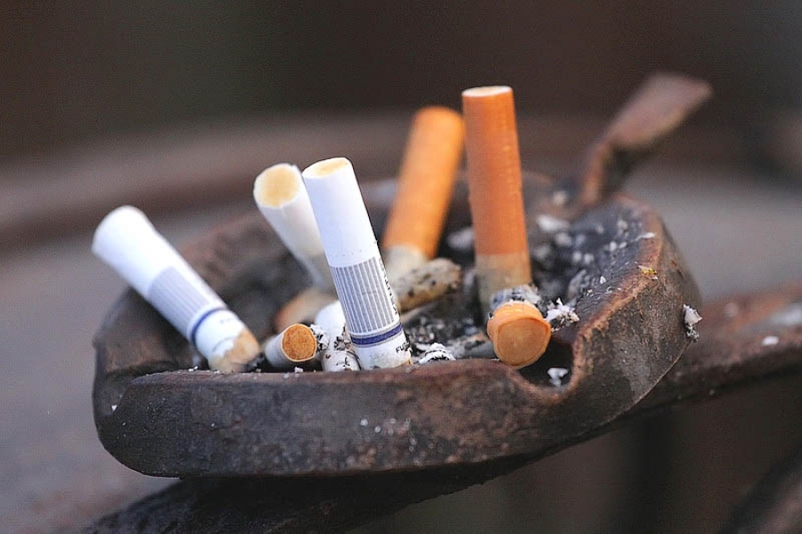 Россия занимает первое место в мире по числу курильщиков
