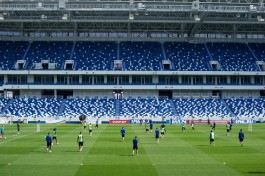 «Настроение улучшилось»: «Балтика» провела открытую тренировку на новом стадионе (фото)