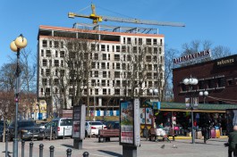 Недостроенный отель на ул. Горького в Калининграде исключат из программы по подготовке к ЧМ-2018