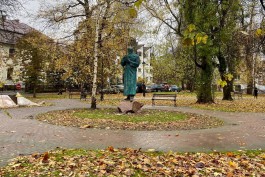 В центре Калининграда установили памятник Фёдору Достоевскому (фото)