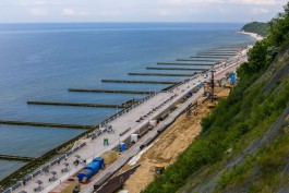 Власти ищут подрядчика для строительства защитных сооружений для намыва пляжа в Светлогорске
