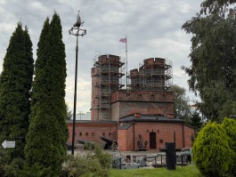 В Калининграде начали ремонт башен Фридрихсбургских ворот (фото)