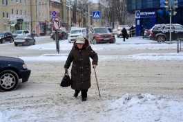 «Списали на технику»: как убирают от снега центр Калининграда (фото)