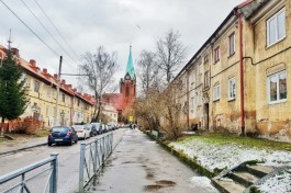 На улице Майора Козенкова в Калининграде отремонтируют два исторических дома (фото)