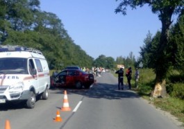 В ДТП под Зеленоградском погиб пассажир «Лады Калины» (фото)