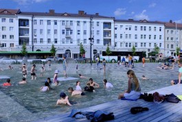 Возле фонтанов в Калининграде установят громкоговорители с сообщениями о запрете купания