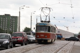 На Московском проспекте в Калининграде в трамвае произошло короткое замыкание