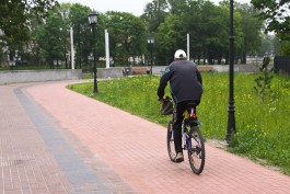 На улице Пролетарской в Калининграде велосипедист сбил семилетнюю девочку