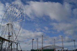 Колесо обозрения «Глаз Балтики» в Зеленоградске планируют открыть до 1 июня