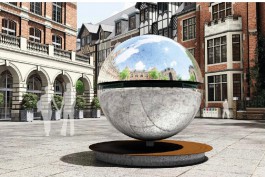 Для нового кампуса БФУ в Калининграде изготовили памятник в виде сферы весом шесть тонн 