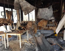 Заливатский: Ночью в Янтарном сожгли кафе «Дача»