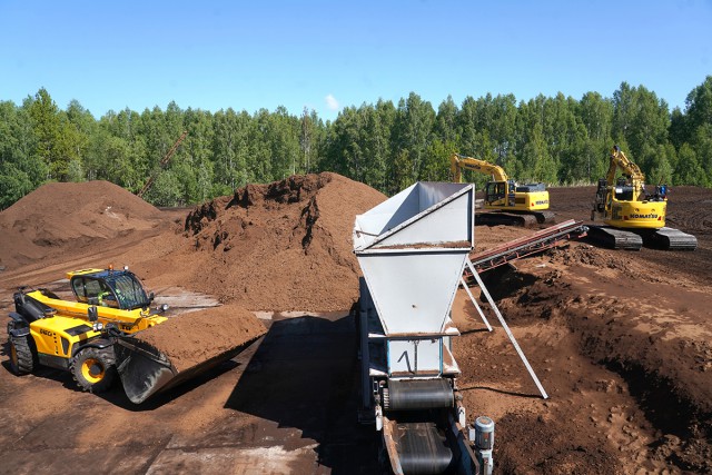 В Полесском округе началось строительство завода с полным циклом переработки торфа