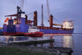 Сухогруз «Урса Майор» доставил «санкционный металл» для строительства порта в Пионерском