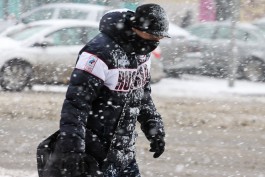 До конца недели в Калининграде ожидается прохладная и снежная погода