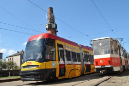 «PESA, который живёт в депо»: три причины, почему жёлто-красный трамвай не возит калининградцев