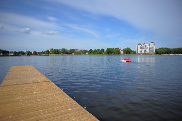 На Верхнем озере в Калининграде построят лодочную станцию