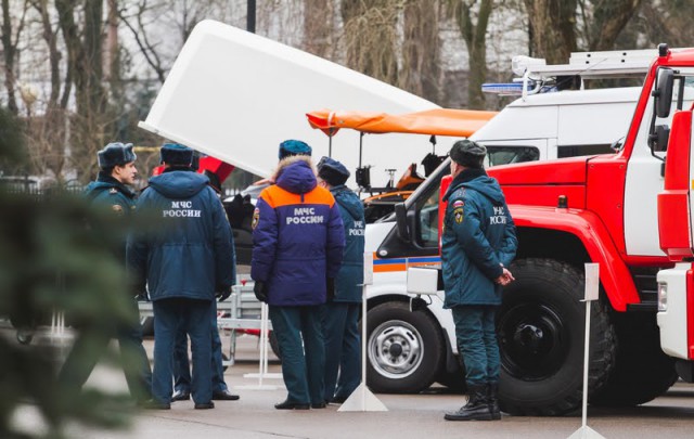 В Калининграде из горящего дома эвакуировали десять человек