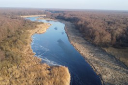 В Калининградской области расчистили ещё пять километров реки Промысловой