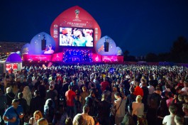В субботу Фестиваль болельщиков ЧМ-2018 в Калининграде посетило 30 тысяч человек (фото)