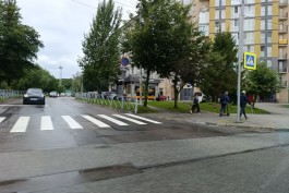 В Калининграде изменят схему движения на перекрёстке улиц Гагарина и Юбилейной