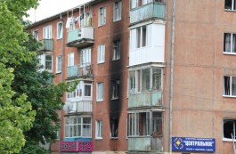 При пожаре в центре Калининграда погибла женщина (фото)