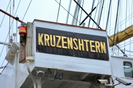 Барк «Крузенштерн» в калининградском порту посетили более 5 тысяч человек
