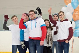 Школьники и студенты Калининградской области соревновались в эстафете на льду