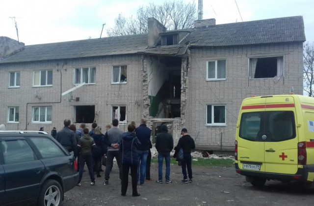 В посёлке под Черняховском произошёл взрыв в жилом доме: четверо пострадавших