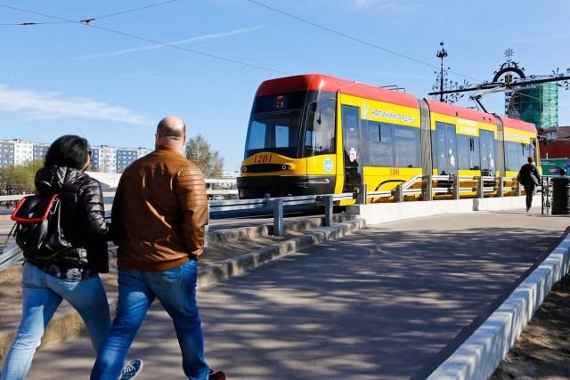 В Калининграде после восьмимесячного простоя вышел на линию трамвай PESA