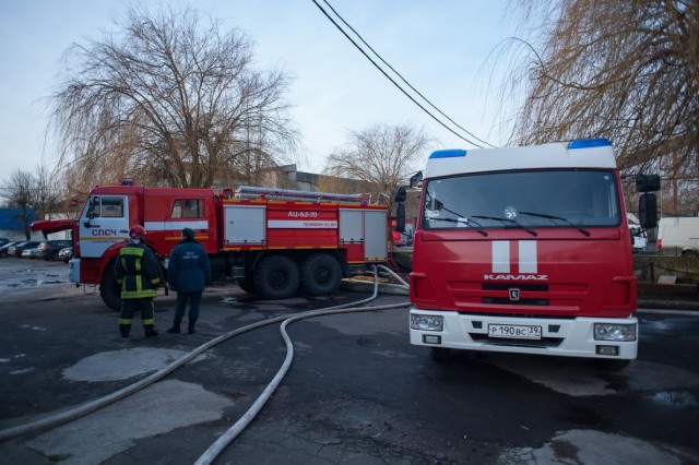 Из-за пожара в пятиэтажном доме в Балтийске эвакуировали 27 человек 