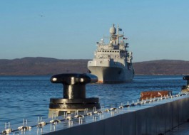 Построенный в Калининграде корабль «Иван Грен» прибыл в Североморск