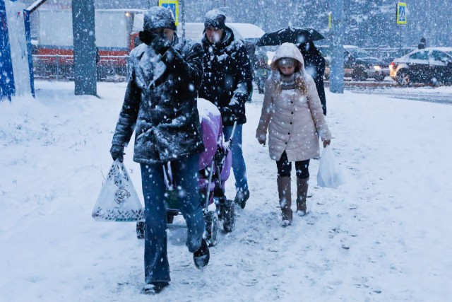 В понедельник в Калининградской области ожидаются усиление ветра, метель и гололедица