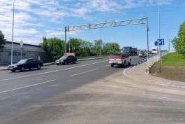 На участке улицы Суворова в Калининграде запустили реверсивное движение