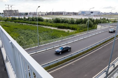 На Восточной эстакаде в Калининграде сбили 76-летнего велосипедиста