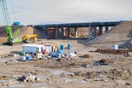 «Мосты в полях»: как строят продолжение Приморского кольца в Калининградской области