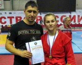Сергей Мкртчян и Елизавета Сыщикова с наградами в Перми