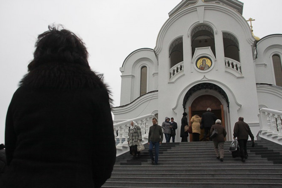 Патриарх Кирилл: На месте храма по улице Невского мог вырасти очередной небоскрёб
