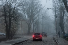 ГИБДД предупреждает калининградских водителей о тумане