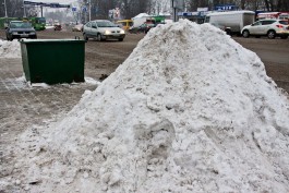 Ярошук об уборке снега: До асфальта улицы чистить не будем