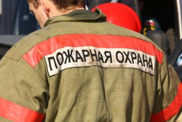 На ул. Харьковской в Калининграде при пожаре пострадала 54-летняя женщина